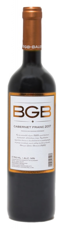 BGB-Bauer Cabernet Franc 2017 - Ínyenc Kredenc Budaörs